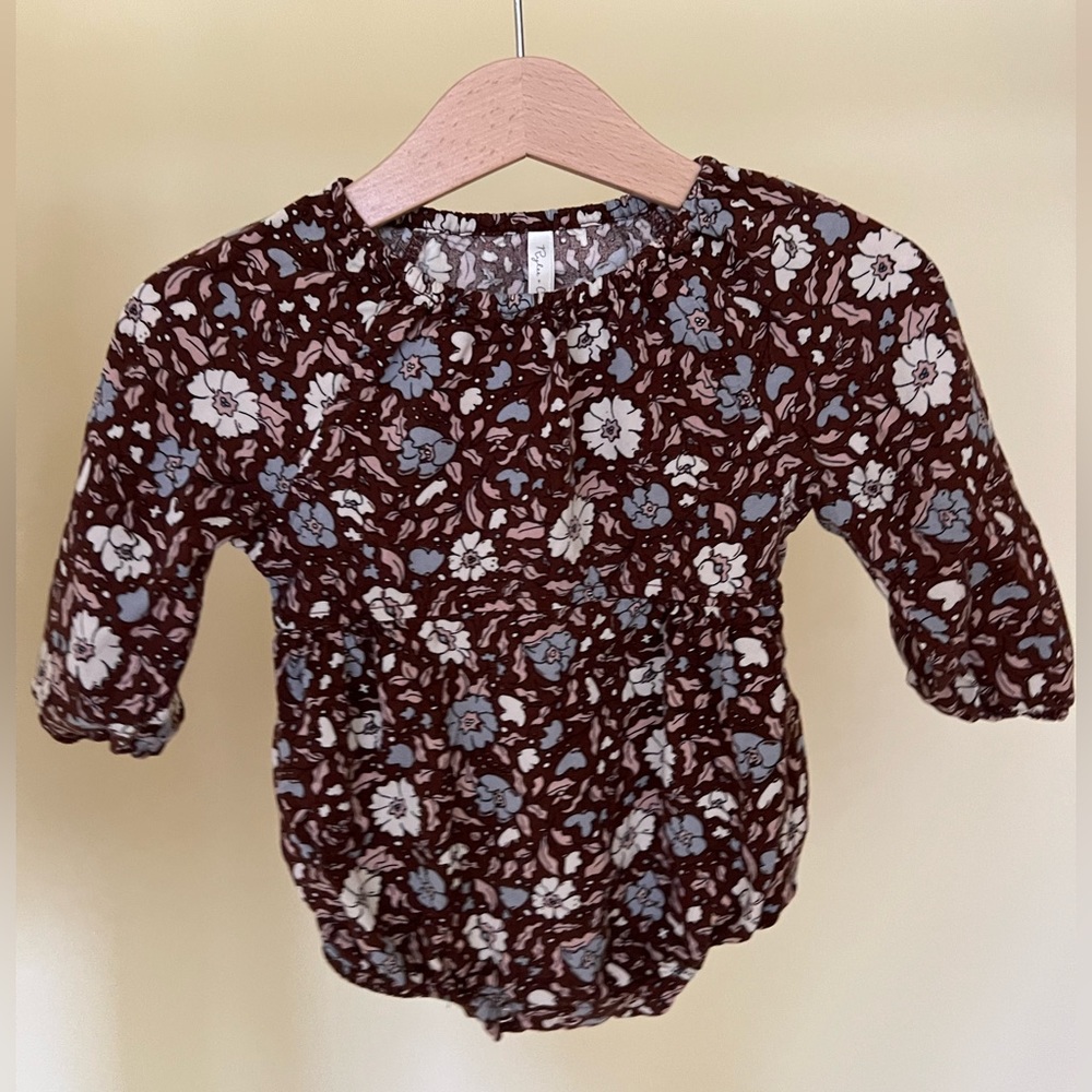 RYLEE + CRU Floral Bubble Romper
